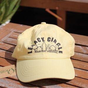 Vintage Legacy Circle St. Hubert Harvest Festival Yellow Hat with Tag